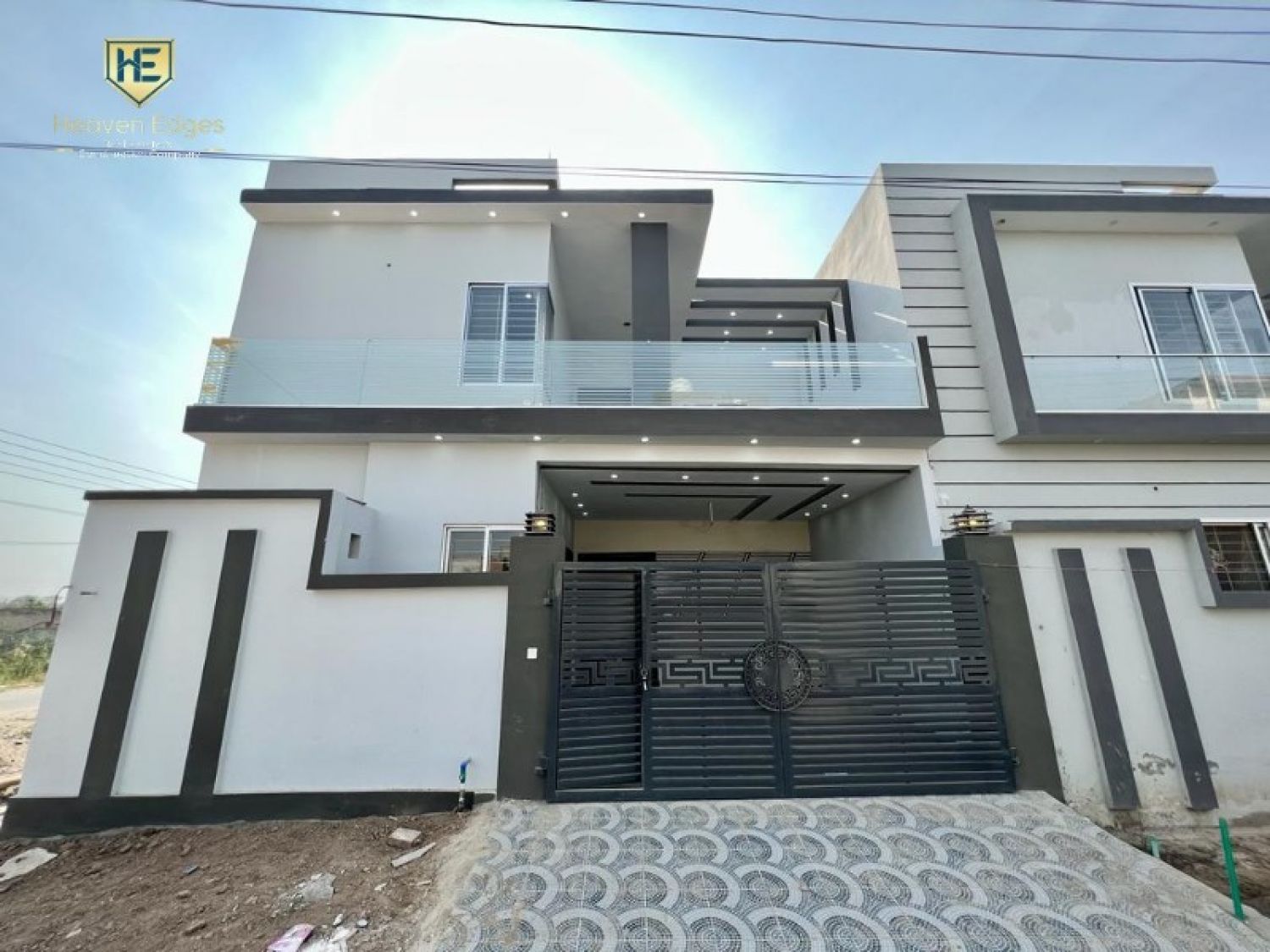 5 Marla Double Storey House For Sale in Main Gulberg City Road