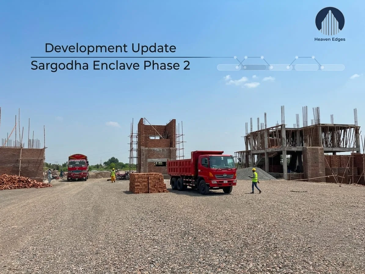 Sargodha Enclave Phase 2 — Supplied site progress