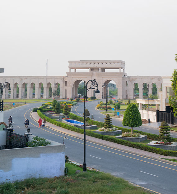 Canal Palms Phase 1 — Project entrance photo