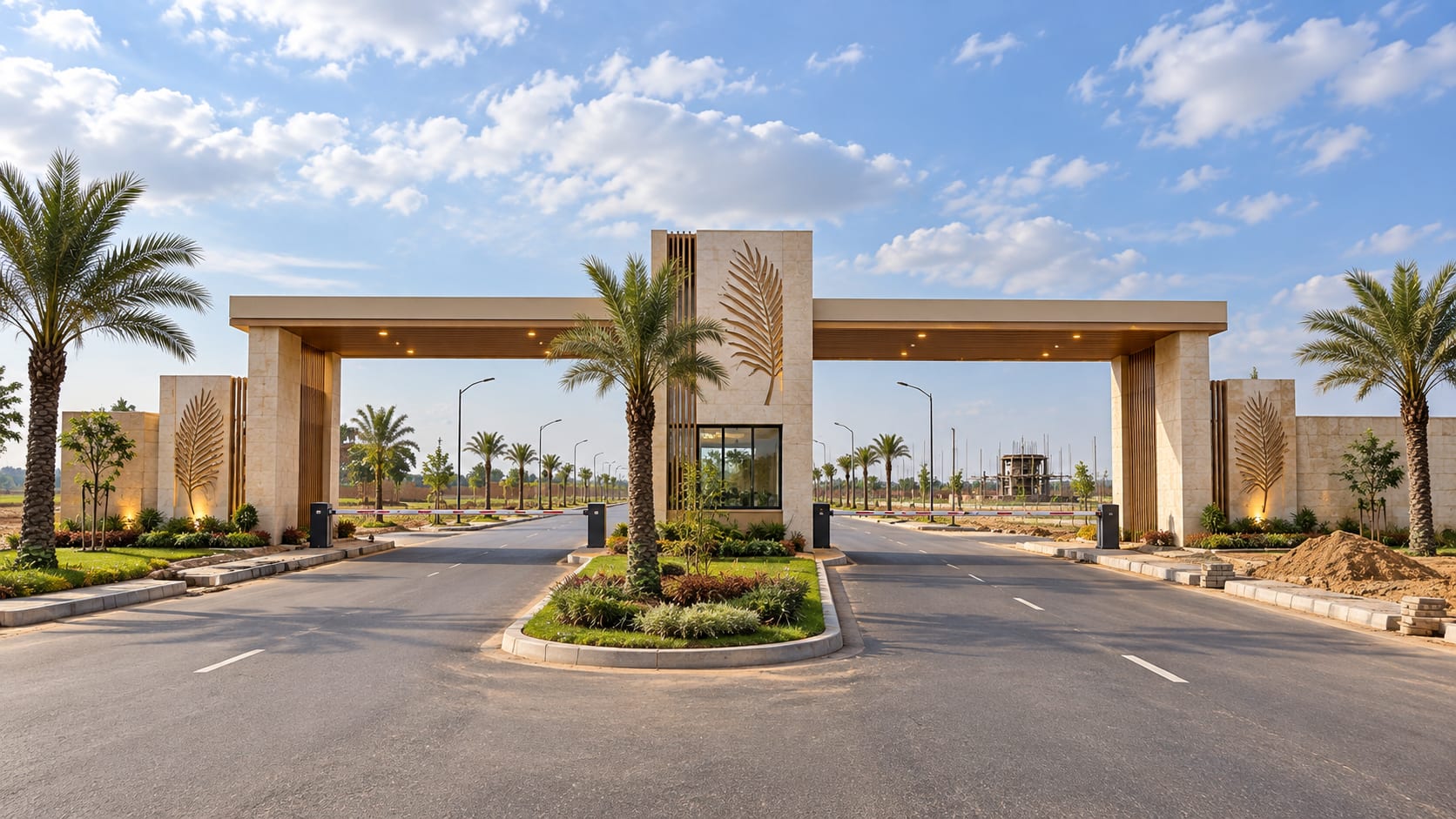Canal Palms Phase 4 — Entrance concept