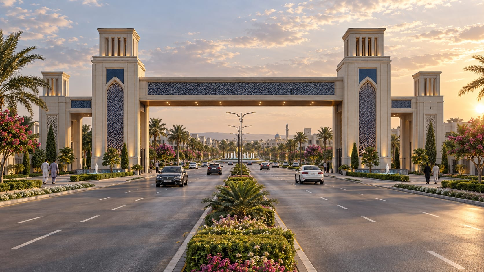 Grand One City — Entrance concept