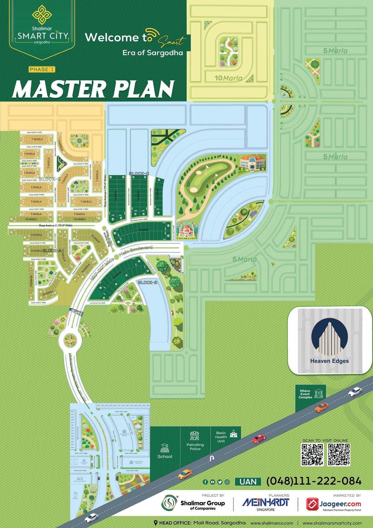 Shalimar Smart City — project master plan